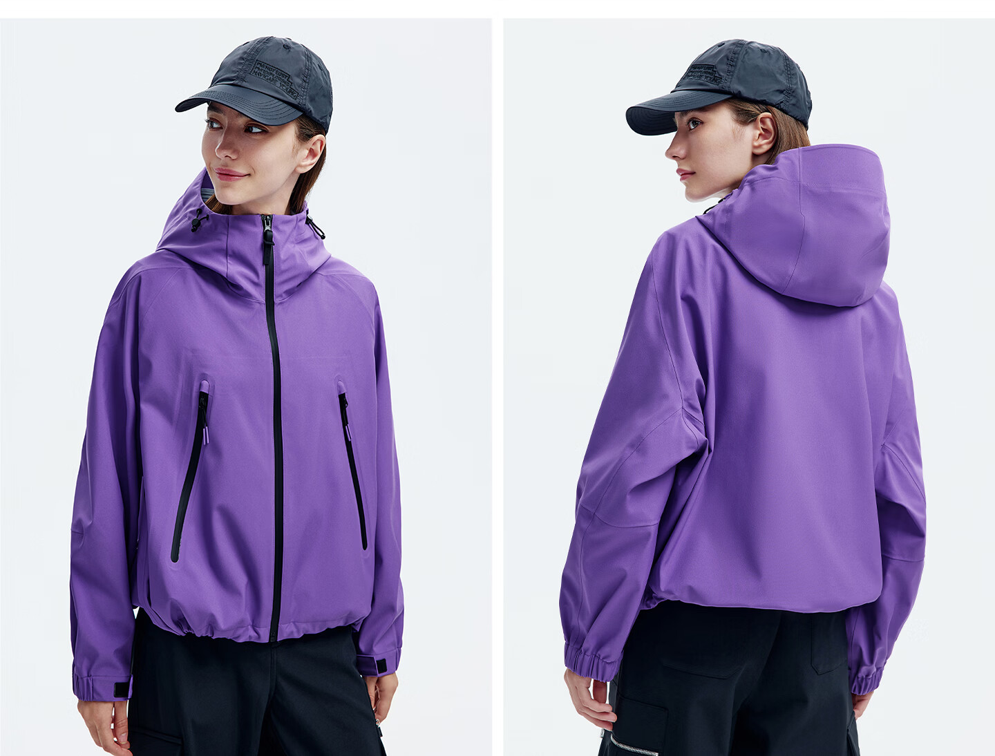 Navikail Italian Small Sailboat Women's 2025 Autumn Winter New Hooded Loose Windproof Outdoor Jacket 2331005504 10