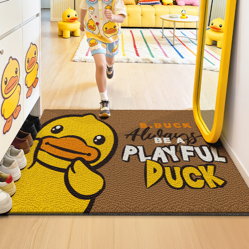Da Jiang Little Yellow Duck Official Collaboration Entrance Door Mat 2026 New Model Floor Mat Carpet 60x90cm