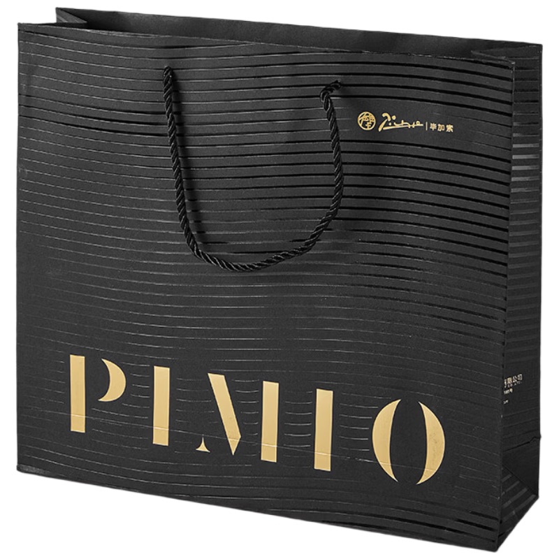PIMIO Picasso Corporate Purchase Fountain Pen Ballpoint Pen Signature Pen Children's Day Gift Bag Packaging Black and Gold Tote Bag