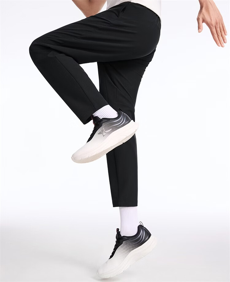 Xtep Little C Men's Long Pants Three-Resistant Business Commuter Dress Pants Fashionable Versatile Sports Straight-Leg High Elastic Four-Season Pants 11