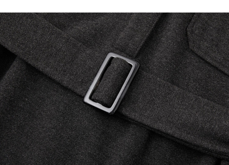 Demana [with Hyaluronic Acid] Spring Urban Commuter V-Neck Half-Placket Pocket Drop Shoulder Loose Women's Knit Dress 13