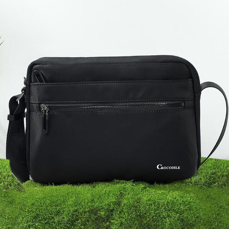 CROCODILE Casual Men's Lightweight Fabric Shoulder Crossbody Bag Commuter Men's Bag Birthday Gift B3071