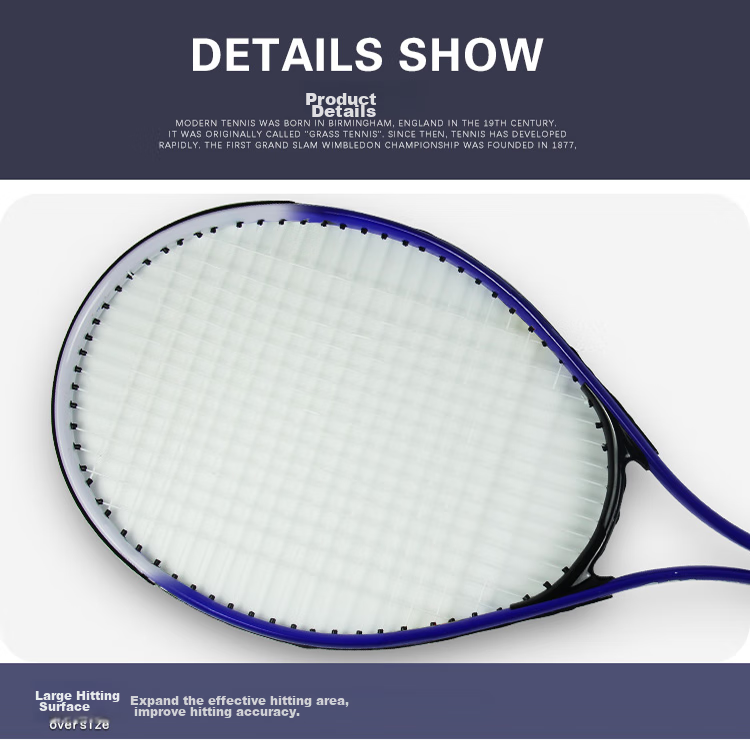 INVUI Tennis Racket Beginner Training Racket Tennis Rebound Trainer with String Tennis, Grip Tape, Racket Case, Jasmine Yellow 9