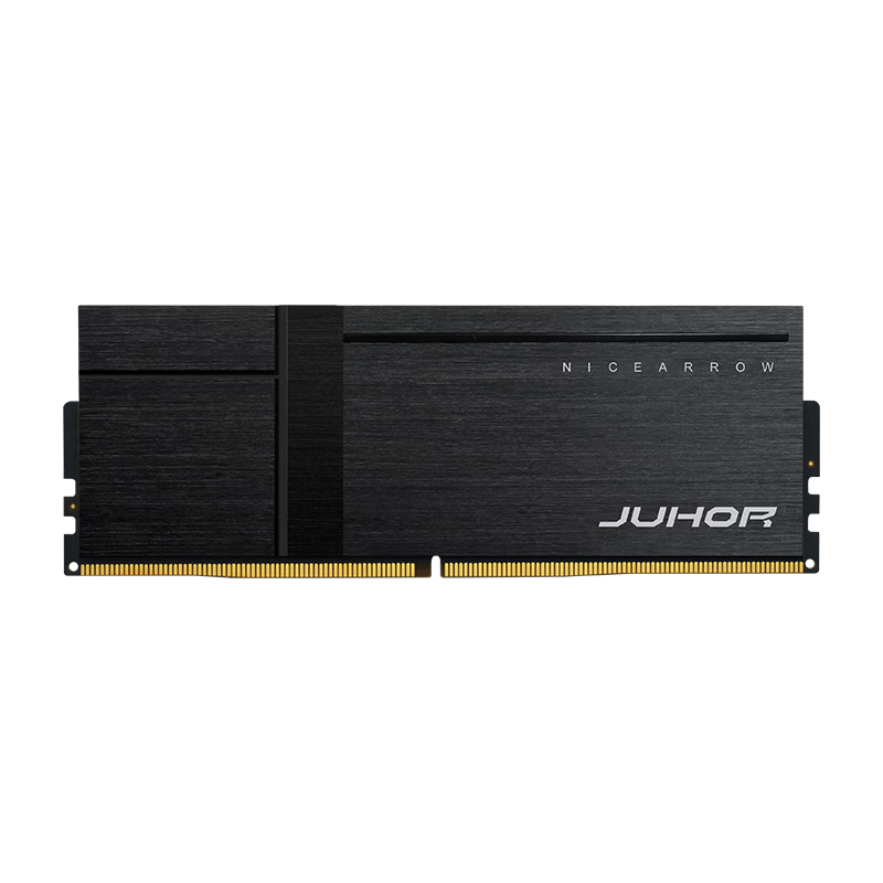 JUHOR 16GB DDR5 6000 Desktop RAM Hynix A-die CL28 Blade Black Series No RGB