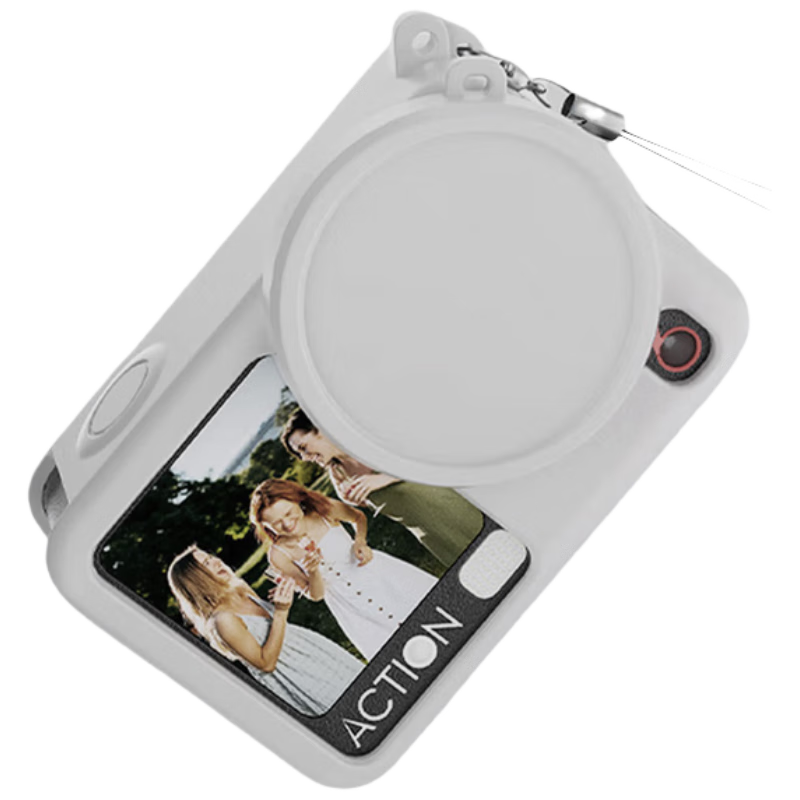 Shili Silicone Lens Cap Protective Case for DJI Action 6 Sports Camera Accessories