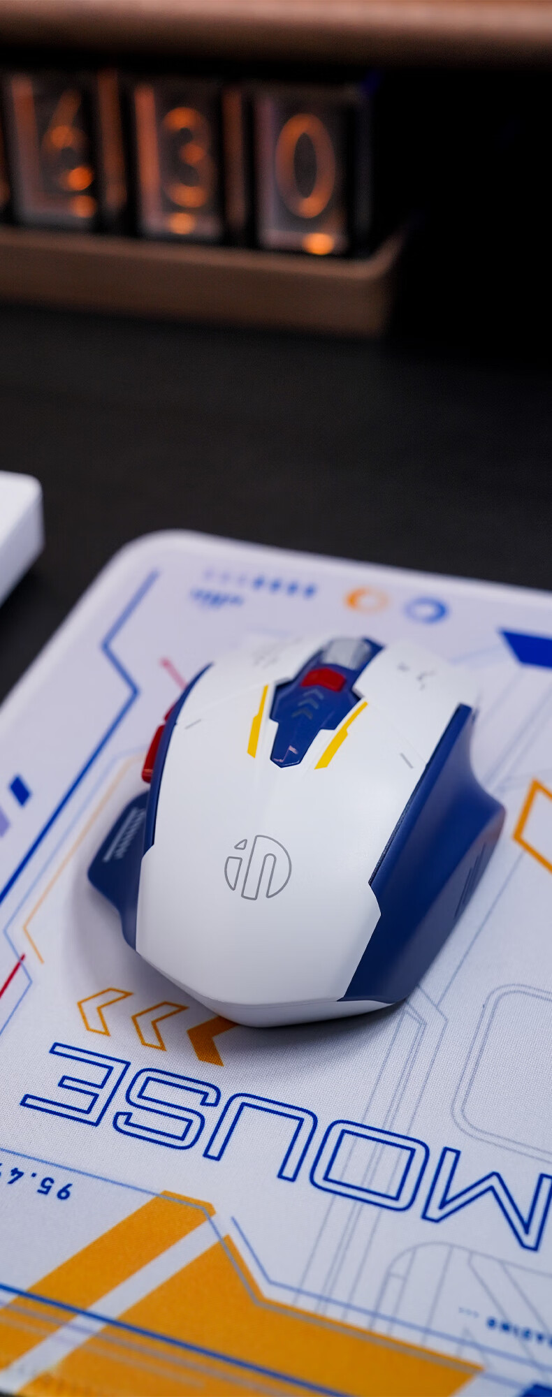 INPHIC PD60 Mouse Pad M6P Mecha Gaming Office Mouse Pad Natural Rubber Non-Slip Washable 6