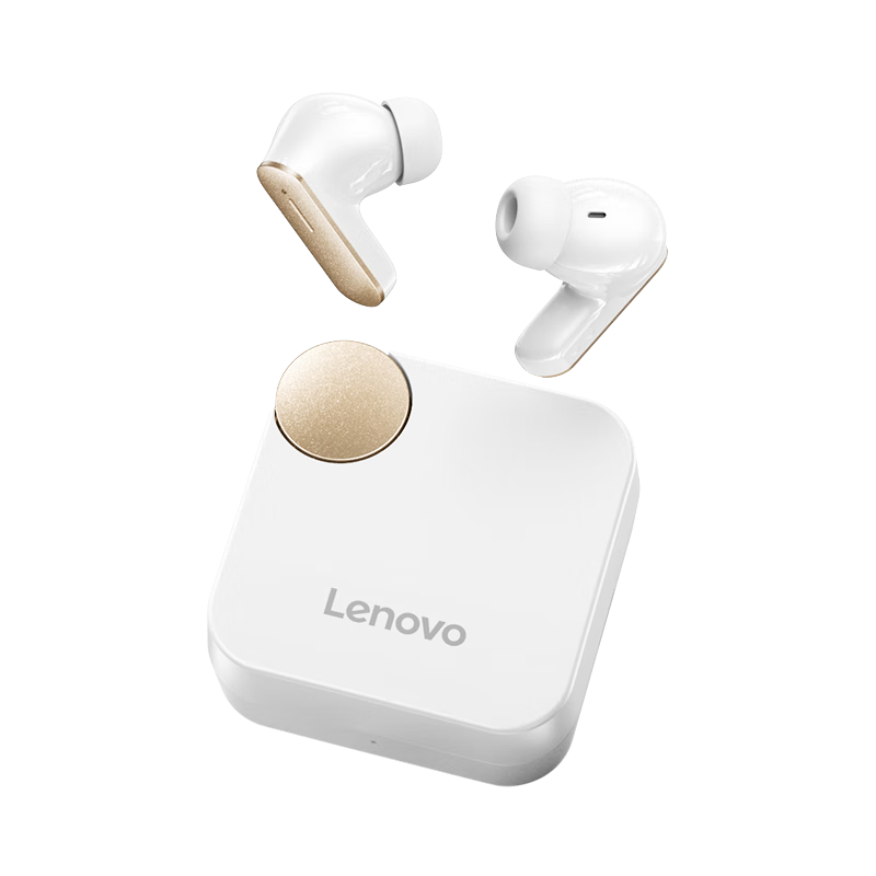 Lenovo EA266 Wireless Bluetooth In-Ear Noise-Cancelling Earphones Sakura White - 2026 Hot Sale Flagship New Model, Music, Gaming, Sports, Lossless Sound, Long Battery Life
