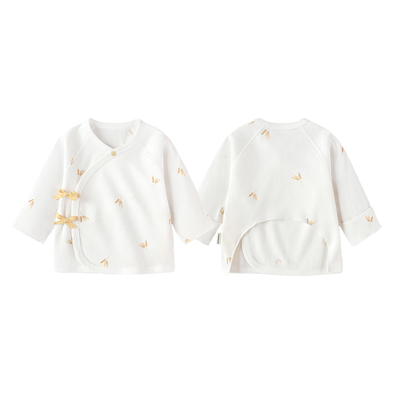 Babylove Newborn Half-Back Shirt Spring and Autumn Modal Cotton Top Infant Baby Monk Suit Baby Clothes Shisui Collection