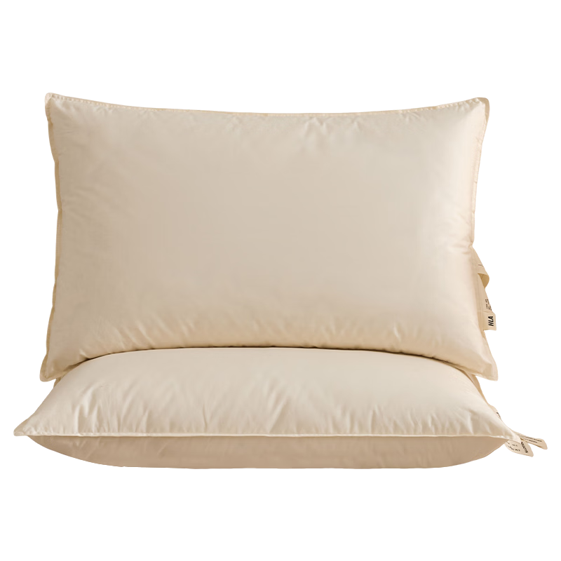 HLA A-Class 100% Xinjiang Cotton Three-Protection Pillow Core 7A Antibacterial Oil-Resistant Fiber Neck Support Pillow for Dormitory