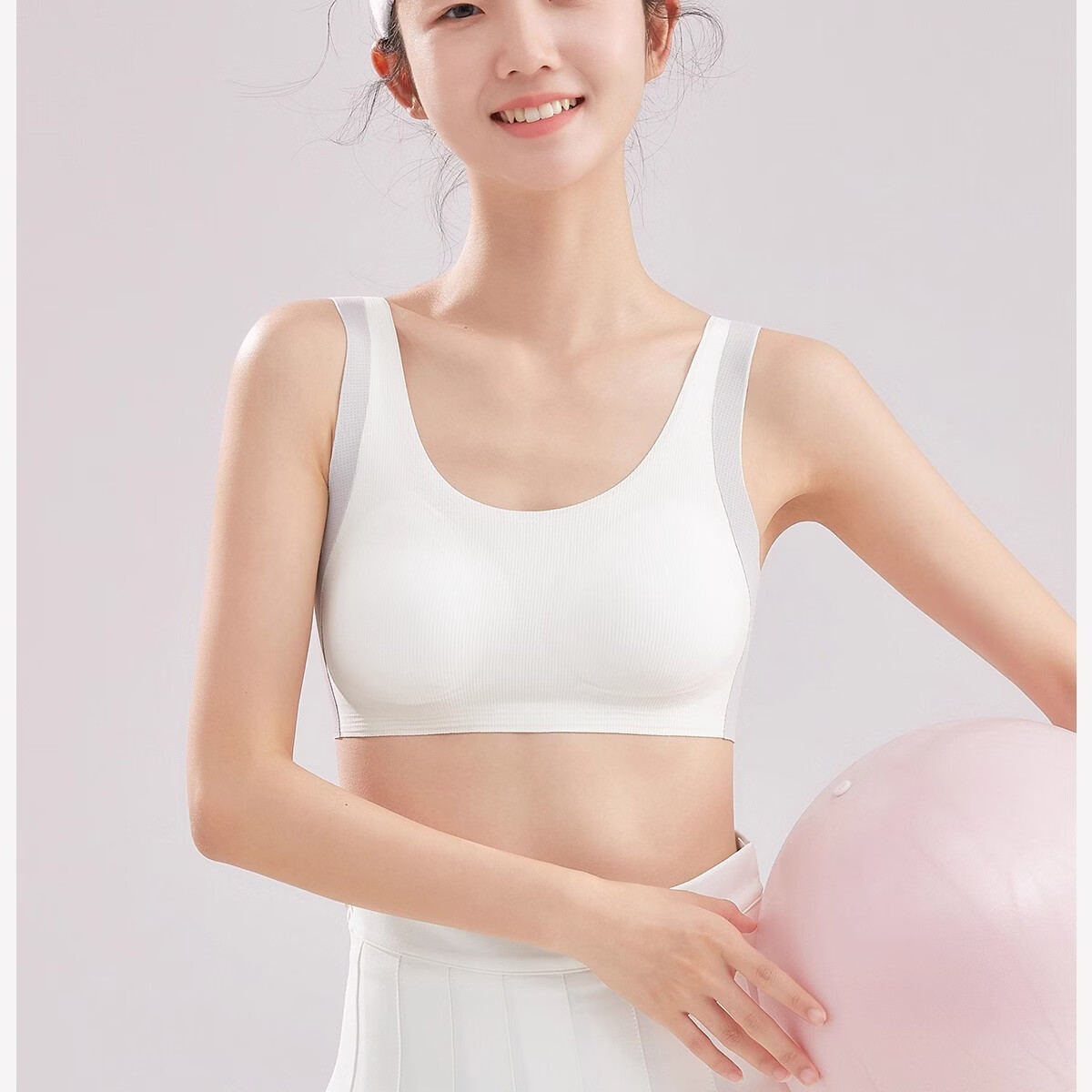 GUJIN 2-Pack Girls' Developmental Shaping Bras for Ages 13-16, Middle and High School Student Sports Bras 35