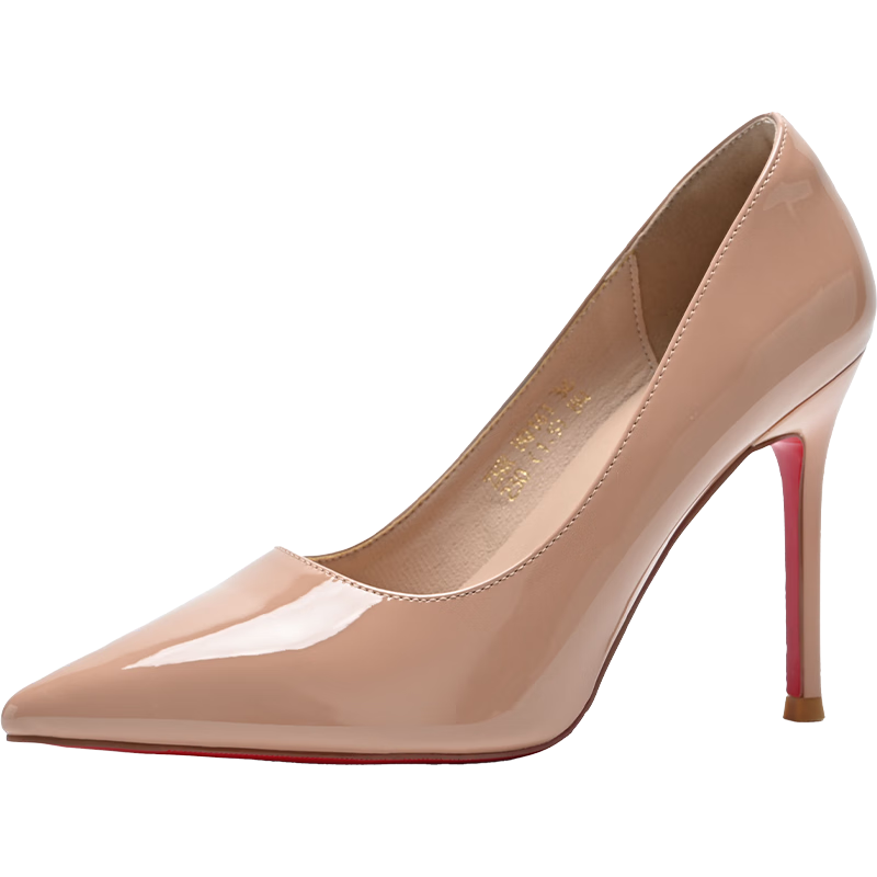 ZHR ZEZ High Heels Women 2026 New Red Sole Sexy Pointed Toe Stiletto Pumps Lightweight Girlfriend Gift Shoes for Qixi Festival