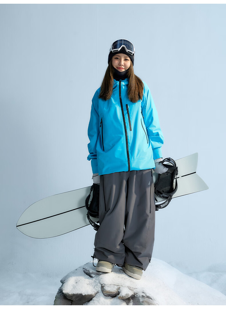 Nan En [Ice Dome] 25 New Professional Waterproof Warm 3L Ski Jacket P Cotton RECCO Ski Coat Sea Pine Yellow XS 7