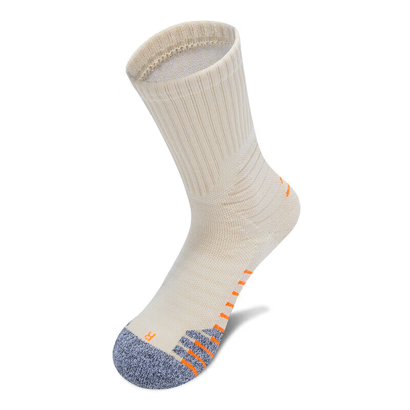 TFO 6th Generation Kids Sports Socks Sweat-Absorbing Breathable Outdoor Running Hiking Socks B2902417 Apricot