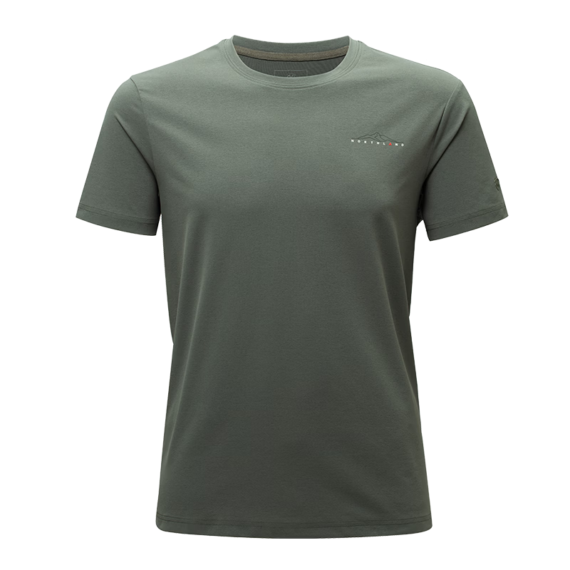 NORTHLAND Men's Quick-Dry Sun-Protective Short Sleeve T-Shirt 2026 New Outdoor Antibacterial Stretch Moisture-Wicking Quick-Dry Tee