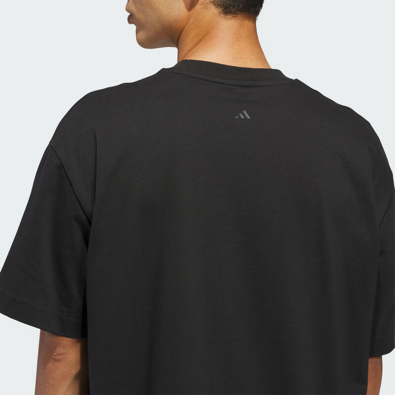 Adidas Men's Basketball Series BB FOUND TEE Short Sleeve T-Shirt KX5680 Black M 4