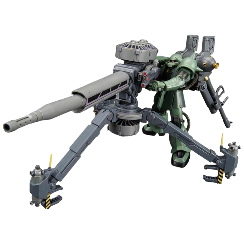 BANDAI HG 1/144 Green Zaku II Cannon Sniper Thunderbolt Sector Model Kit