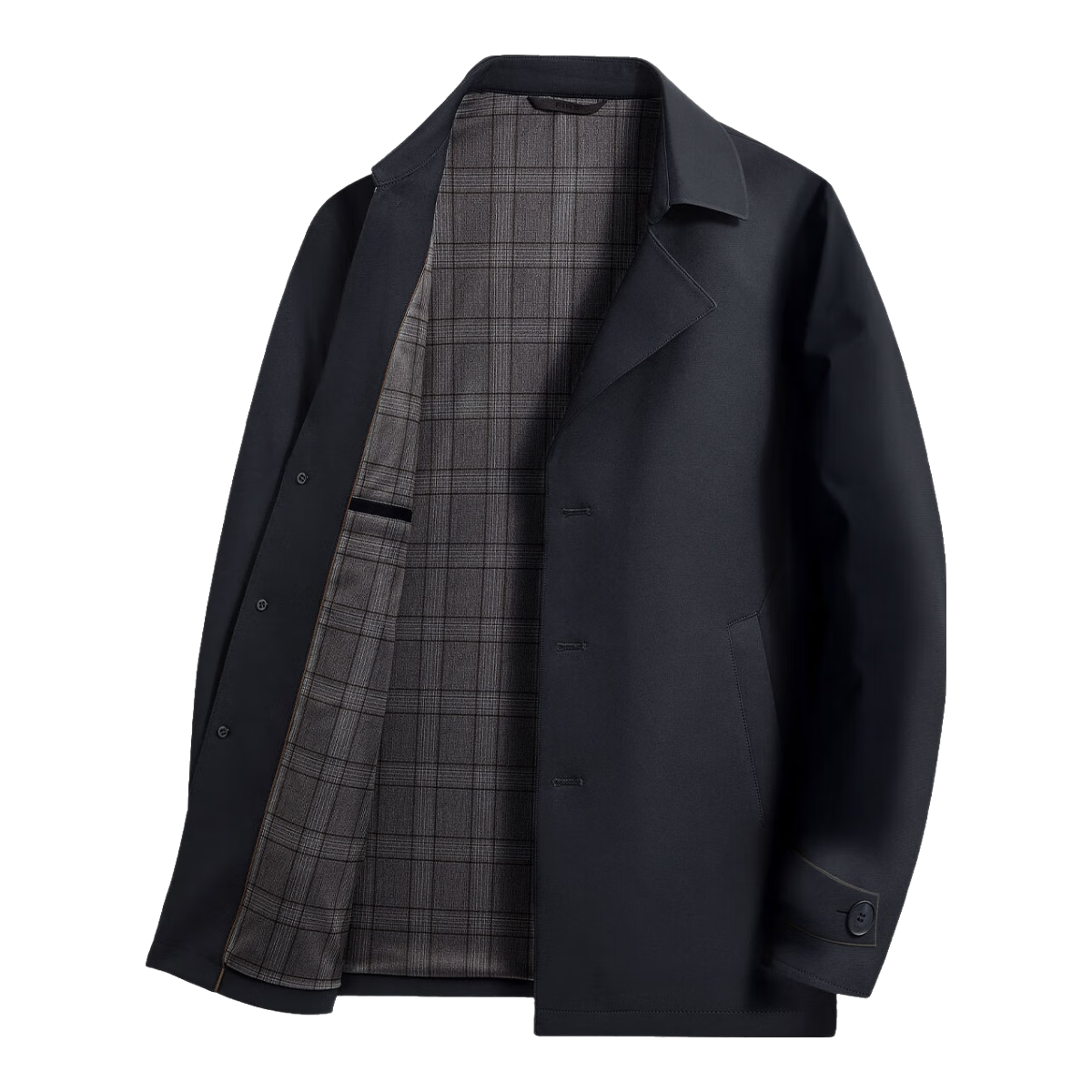 FIRS Flip Collar Jacket, Mulberry Silk Business Casual, Elastic Wrinkle-Resistant, Crisp And Smooth, Breathable, Anti-Pilling