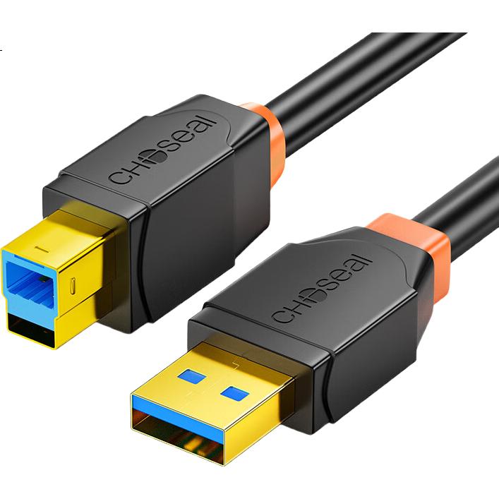 Кабель CHOSEAL QS5832 USB 3.0 AM/BM, 3 метра, для принтера, внешних дисков, монитора, факса