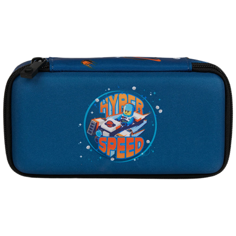 LEGO Pencil Case Stationery Box Large Capacity 3D Pencil Box for Kids Boys Gift Blue Spaceship 20027