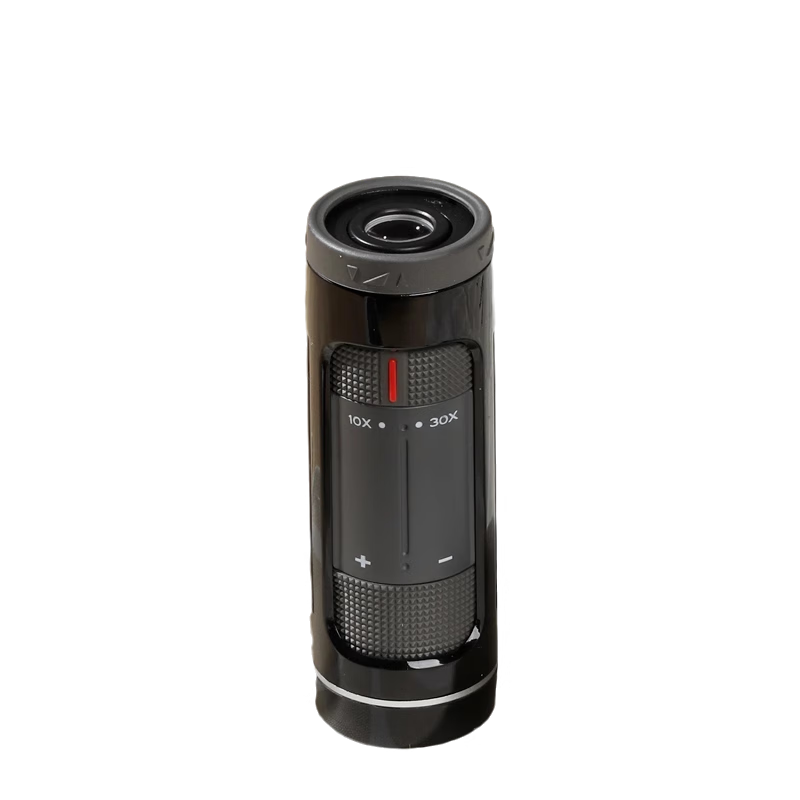 VIXEN Japanese Imported Monocular Telescope, Variable Magnification, for Concert Viewing, Outdoor Use, High-Definition, High-Magnification, Handheld And Portable - Black