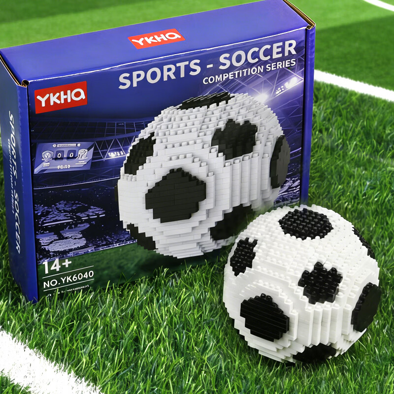 Gaozhile Soccer Building Blocks Assembly Toy LEGO Model Sports Fan Souvenir Decoration Boys World Cup Birthday Gift 2