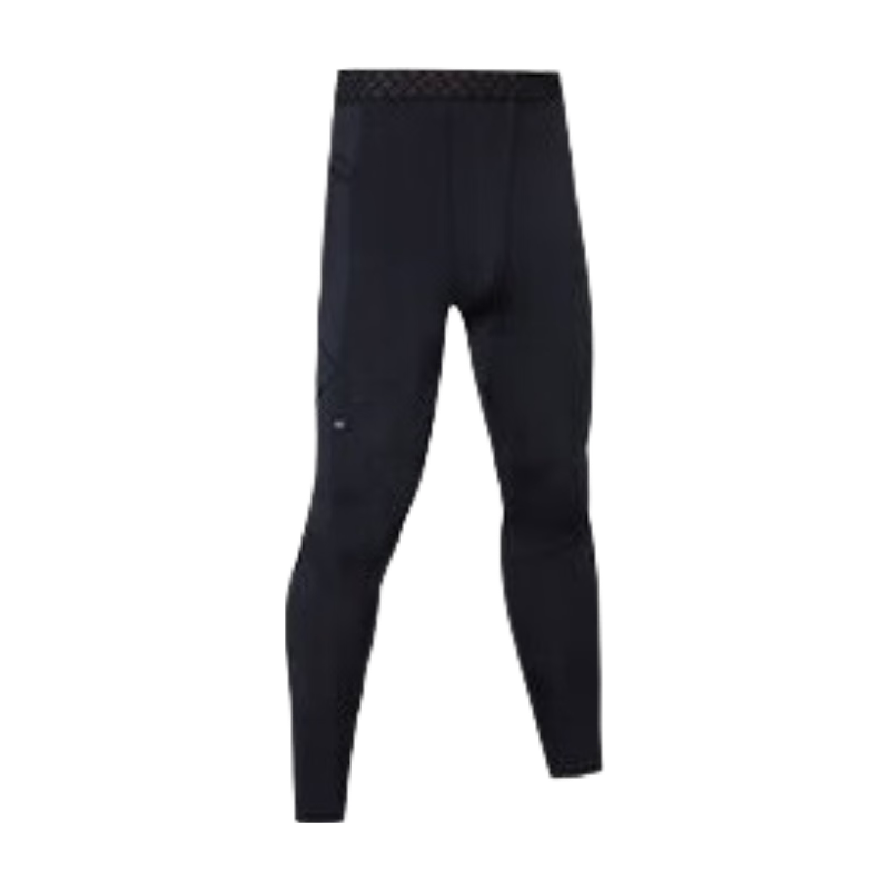 JD Original Compression Shorts for Men, Basketball Running Professional Track And Field Training High-Elasticity Quick-Dry Base Layer Fitness Pants, Black M
