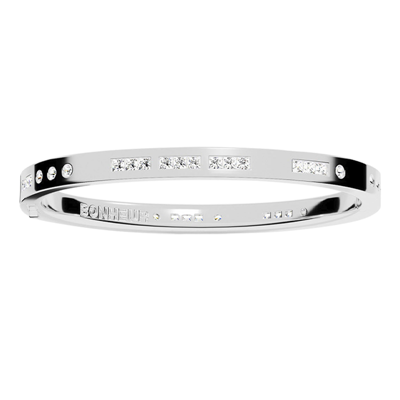 APM Monaco [Zhou Yiran's Choice] BONHEUR Morse Code Bracelet, Gift for Girls And Boys