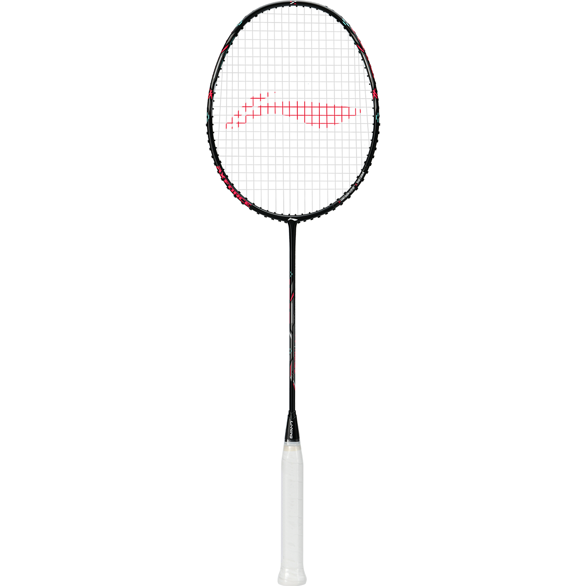 Li-Ning Badminton Racket Holiday Gift Box Set, Full Carbon Single Racket Ultra-Light 4U Kit, Thunderbolt Xiaogangpao White, Pre-Strung