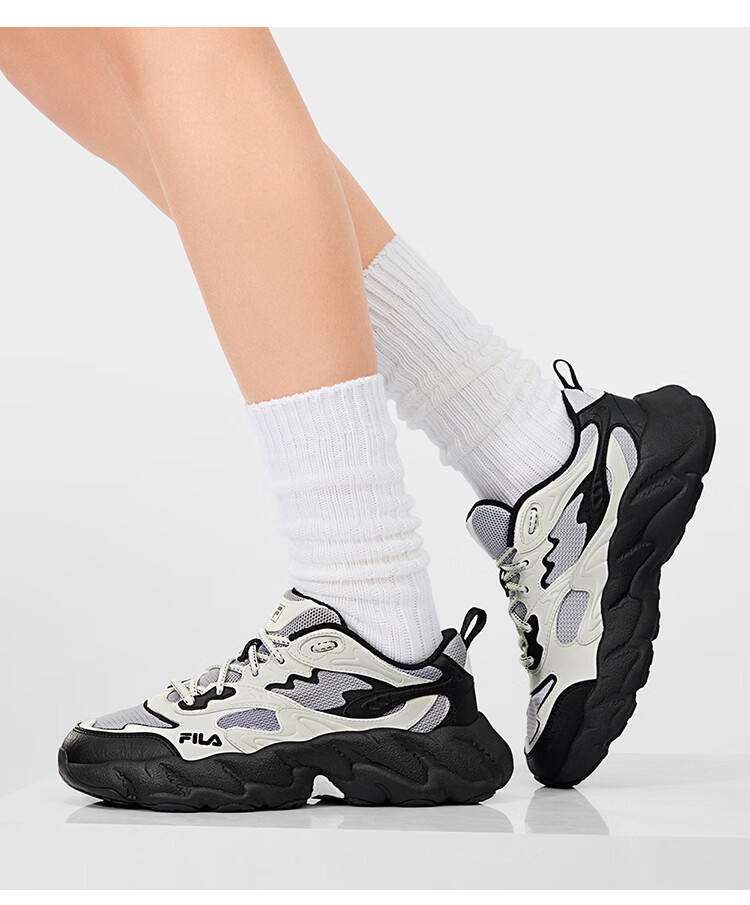FILA Official Yang Mi Same Style Fern 2S Women's Dad Sneakers 2026 Spring Casual Platform Sports Shoes 27