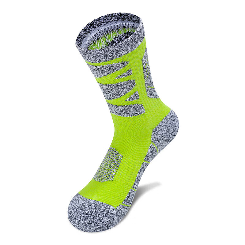 TFO 5th Generation Hiking Socks Sweat-Absorbing Mountaineering Sports Outdoor Running Socks B2202473 Women's Green M