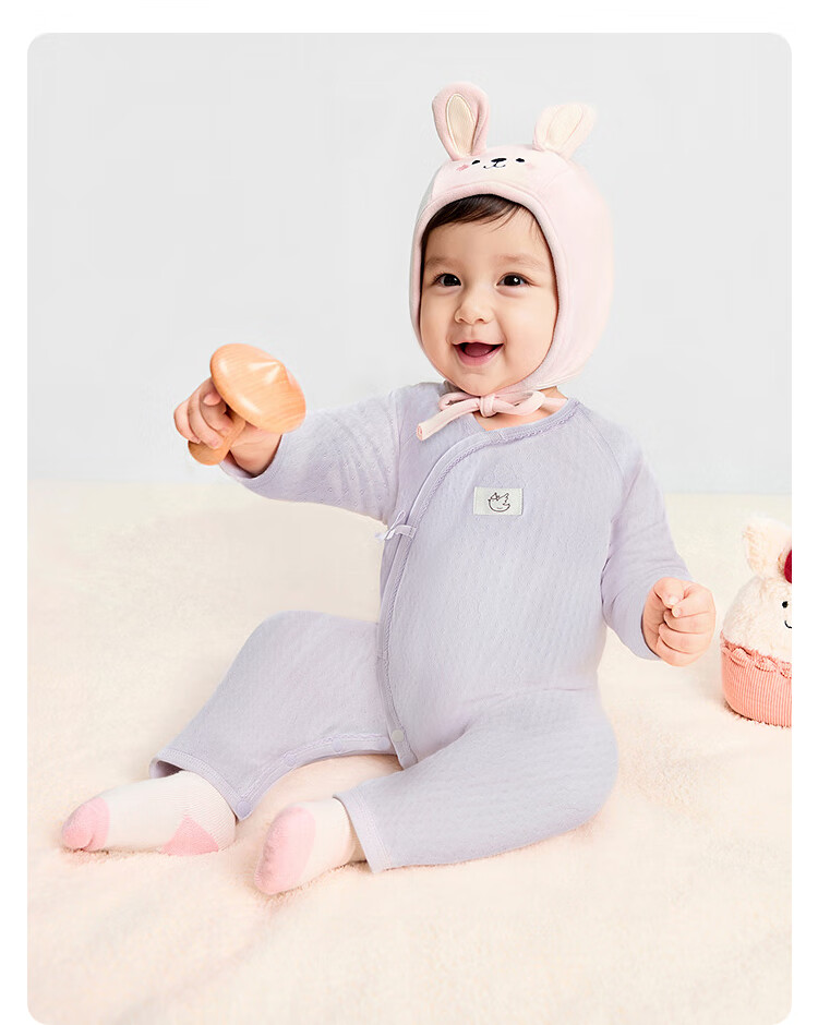 Balabala Baby Romper Infant One-Piece Cotton Bodysuit Spring 2026 Newborn Cute Jumpsuit 16