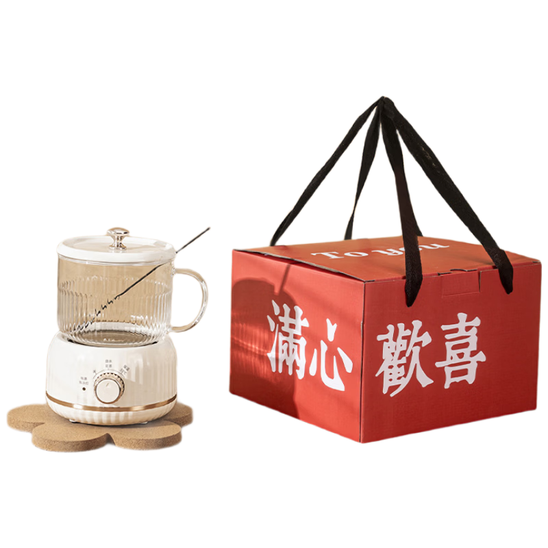 Xinyimanman Mother's Day Gift, Practical Souvenir, Health Pot, Electric Stew Cup, Birthday Gift for Women, Nurse's Day Gift, Present for Employees