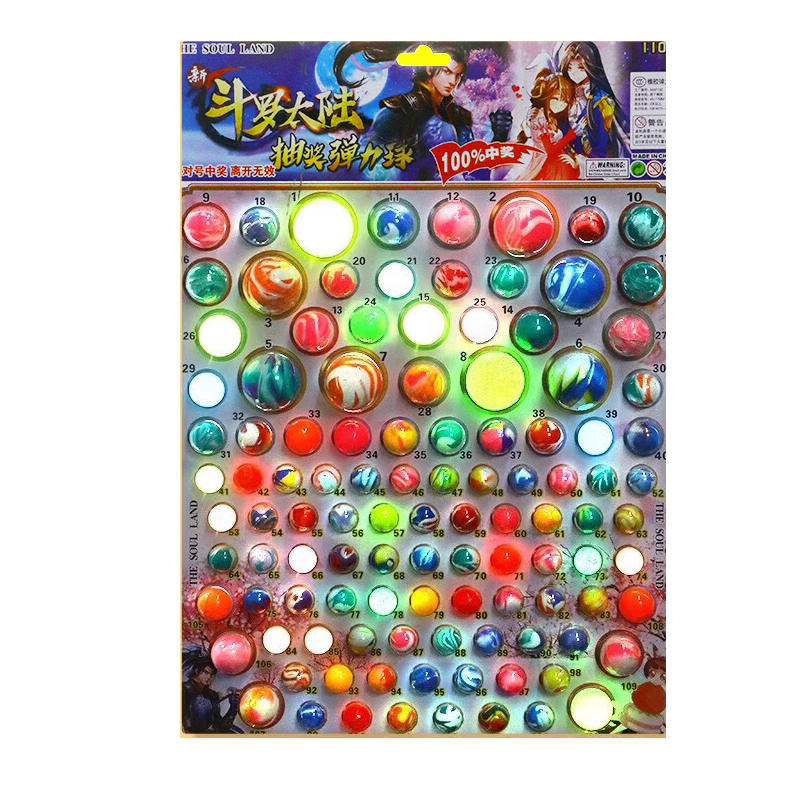 Letrel Perforated Pull-Out Blind Box Dragon Ball Elastic Balls, Toys for Boys And Girls Aged 6-10, Birthday Gifts