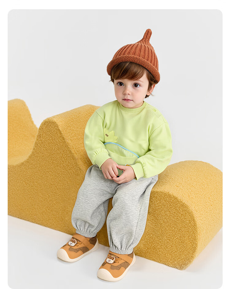Balabala Kids Two-Piece Set Toddler Baby Boys Girls 2026 New Spring Outfit Top and Pants Cute Comfortable 17