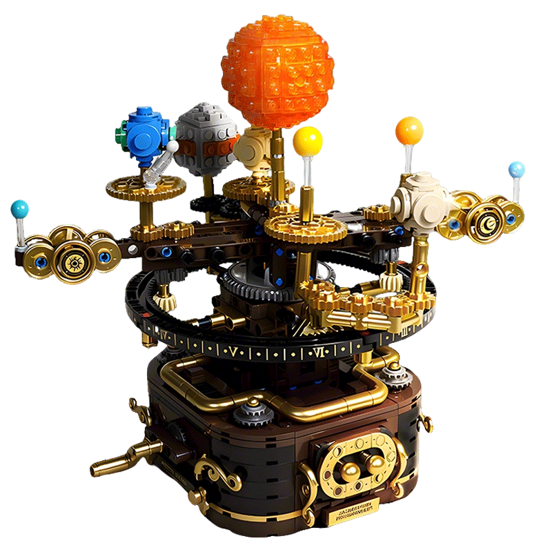 Build-a-Hand Solar System Compatible LEGO Building Blocks Eight Planets Model Toy for Boys Ages 6-12 Birthday Gift