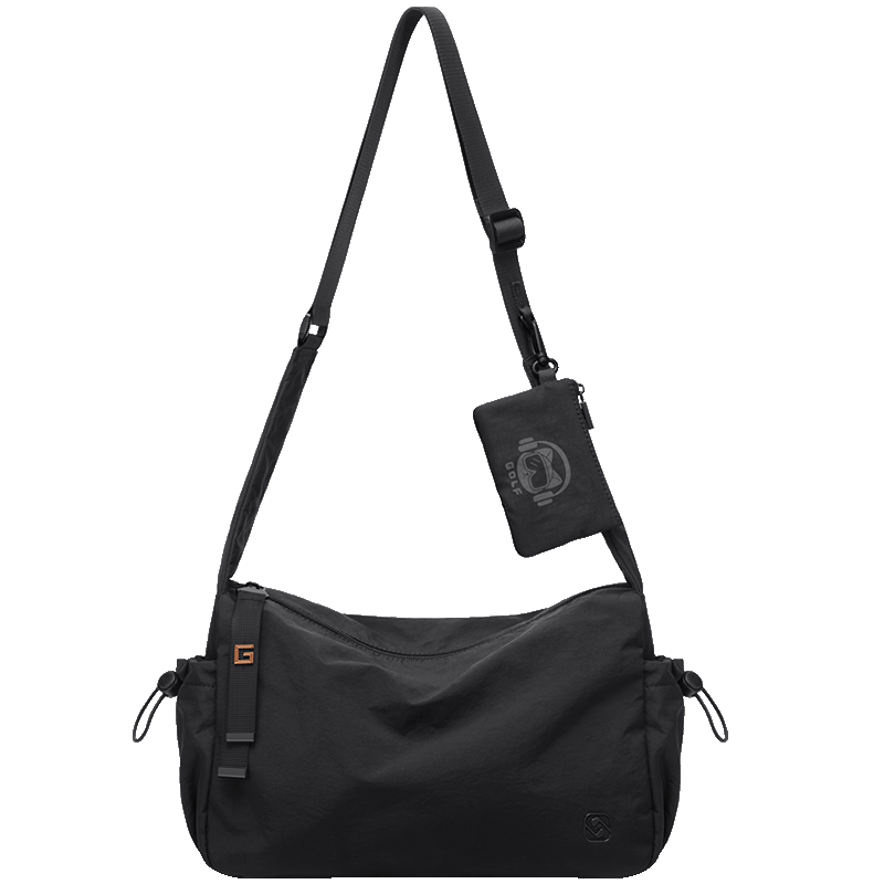 GOLF Men's Casual Shoulder Bag Crossbody Bag Unisex Waterproof Lightweight Cycling Sports Bag for Phone and iPad