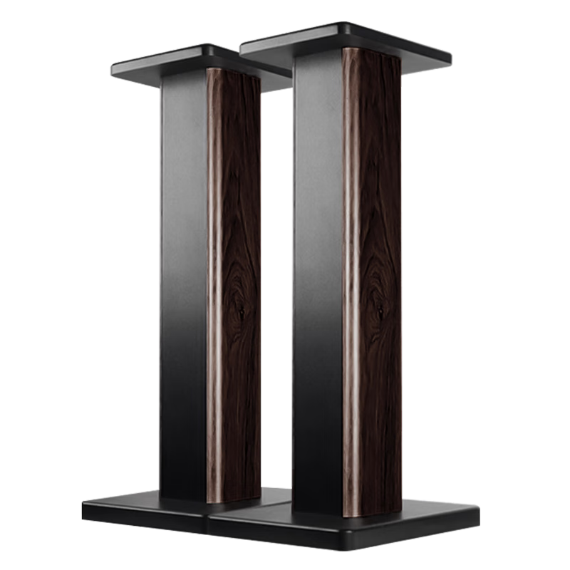 SAST Speaker Stand Desktop Surround Speaker Stand Floor Stand Professional Bookshelf Speaker Foot Stand Wooden HIFI Speaker Rack 60CM Pair