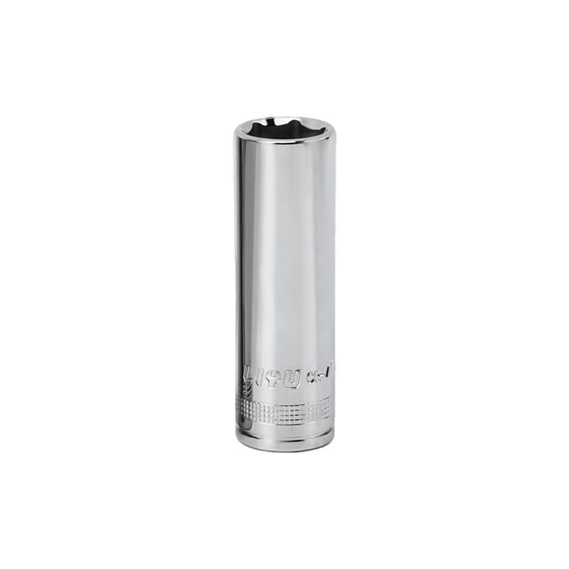 Liyu Industrial Grade 12.5MM Large Hexagon Extended Chrome Vanadium Steel Socket 18MM Auto Repair Tool Accessory