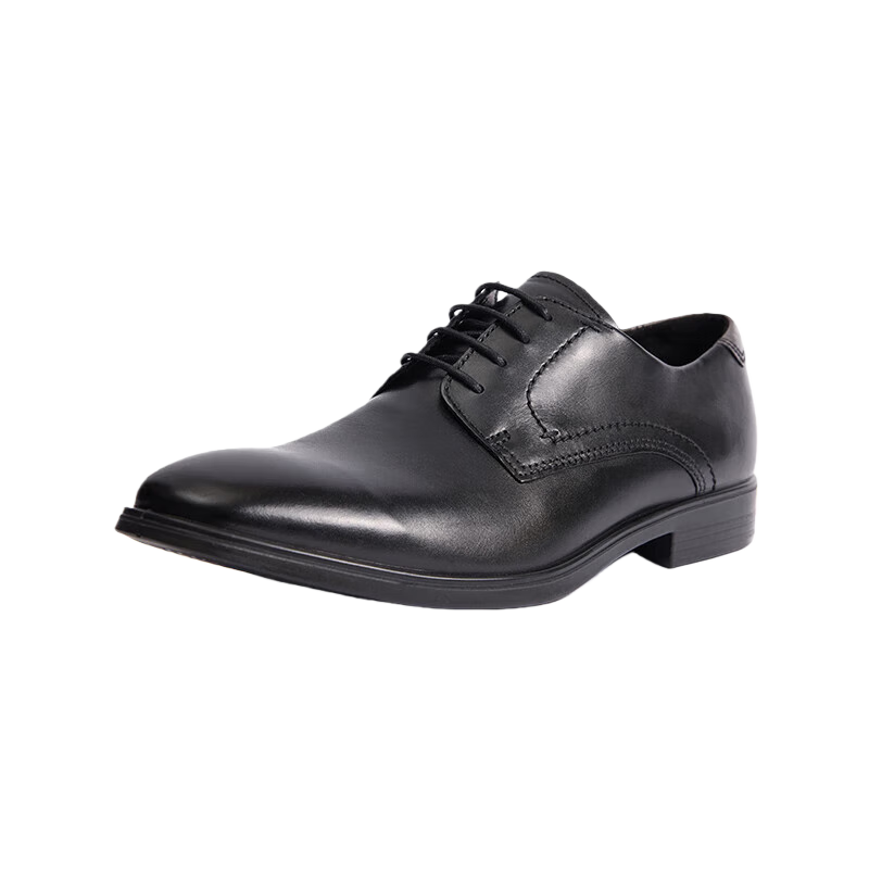 ECCO Men's Business Dress Shoes Simple Formal Leather Derby Shoes 621634 Size 40