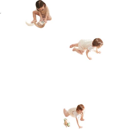 Детский игровой коврик Beiyi Baby, складной, утолщенный, противоскользящий, XPE, 150*180*4 см, радужный
