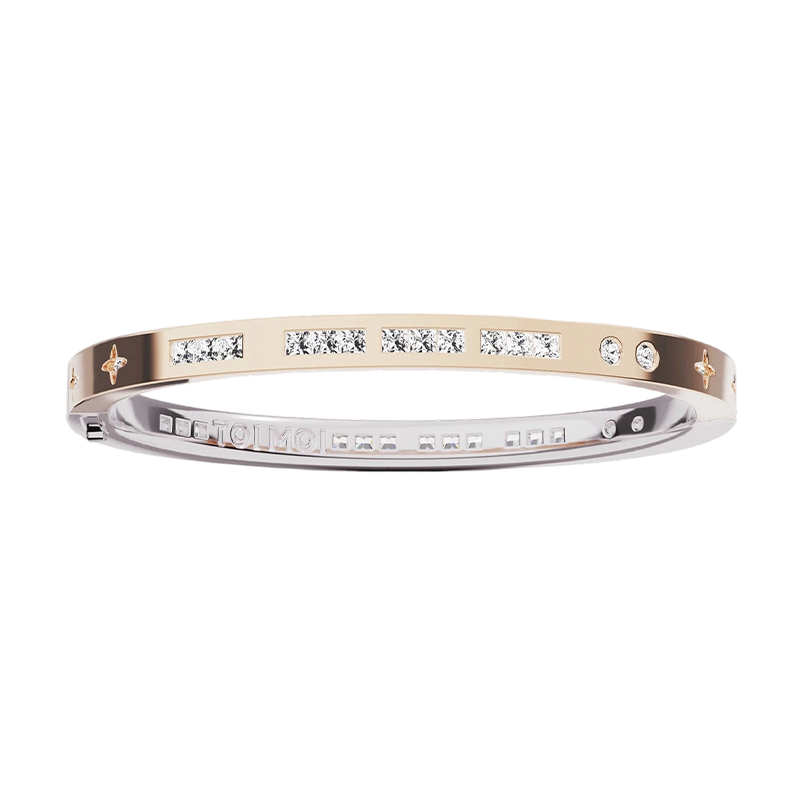APM Monaco TOI MOI Morse Code Bracelet, Gift for Girlfriend, Wife, Boyfriend