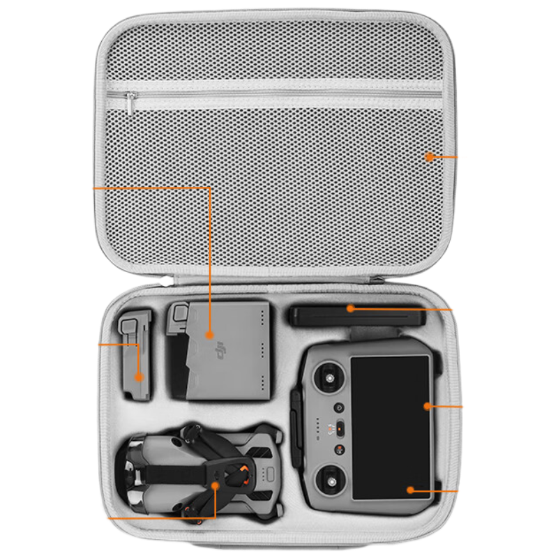 Yangfeisi DJI Mini 5 Pro Carrying Case Portable Waterproof Hard Shell Handheld Crossbody Full Set Storage Bag Shockproof Drone Accessories