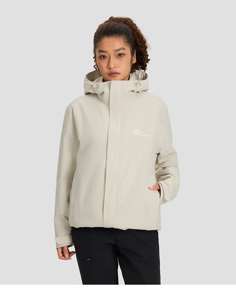JackWolfskin CRUSH'IN Fleece Liner 3-in-1 Jacket 5012776 Navy Blue 2XL 84