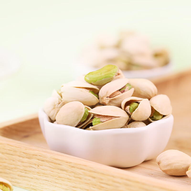 加州原野开心果228g/袋 无添加不漂白自然开原味自营坚果炒货休闲办公零食