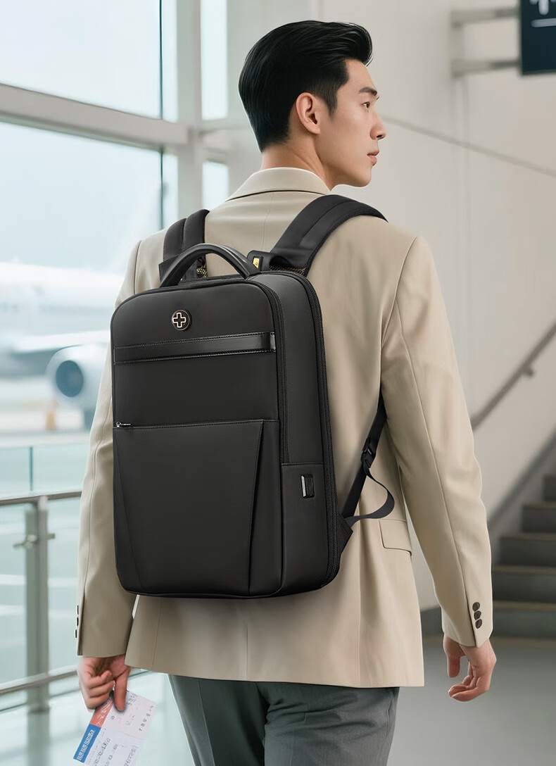 CROSSGEAR Cross Medal Weight Loss Master Men's 16-inch Laptop Casual Commuter Backpack Business Travel Bag 2