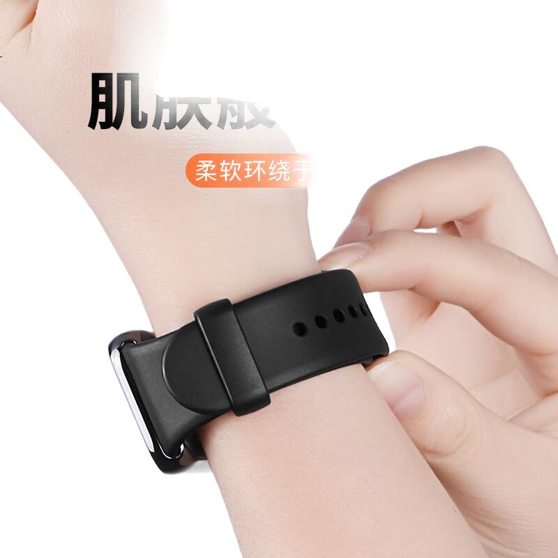 Ремешок Xiaopijiang для Xiaomi Mi Band 8 Pro/9 Pro, Redmi Watch 6/5/4, спортивный, дышащий, мягкий, удобный, сменный, TPE, золотой
