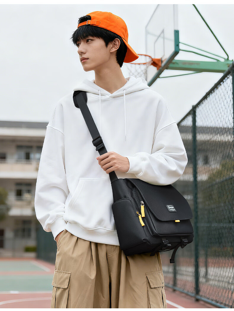 Bostanten Jiyu Men's Large Capacity 16-inch Laptop Shoulder Crossbody Bag Multifunctional Detachable Camera Inner Bag 3