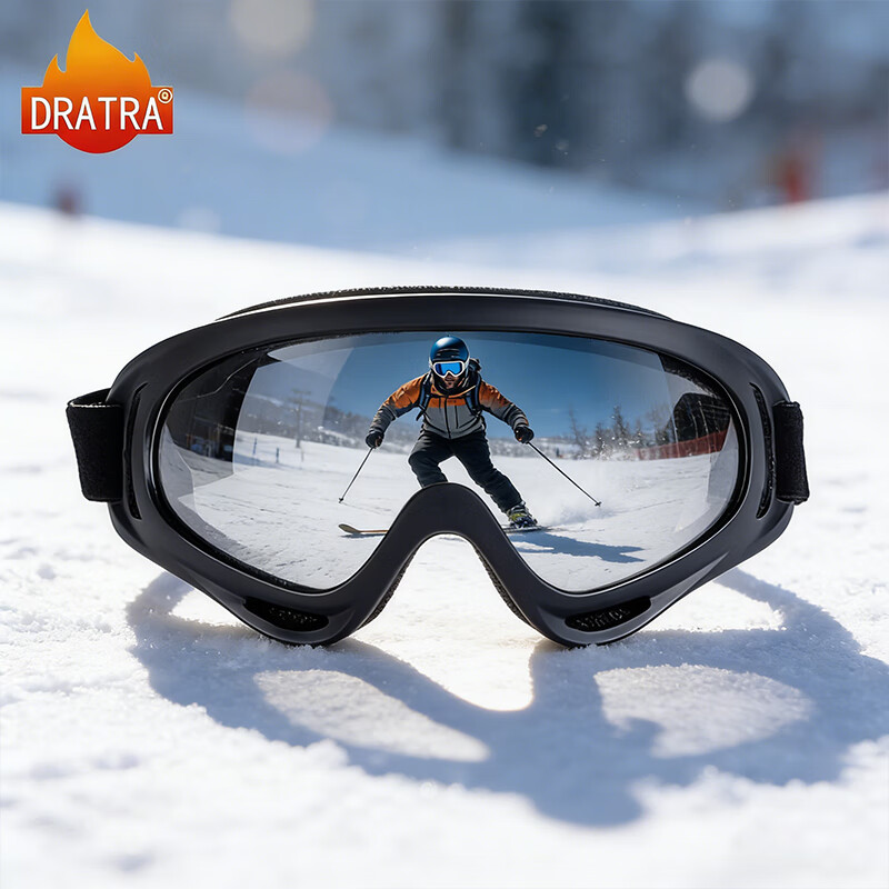 DRATRA Windproof Dustproof Ski Goggles Outdoor Sports Protective Riding Glasses