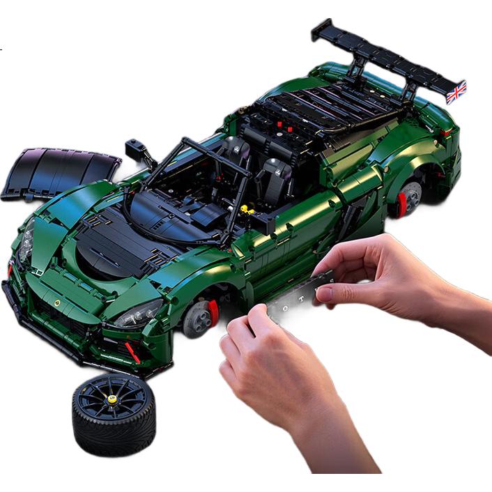 Конструктор CaDA Lotus Elise Racing Car, 1:8, 3730 деталей