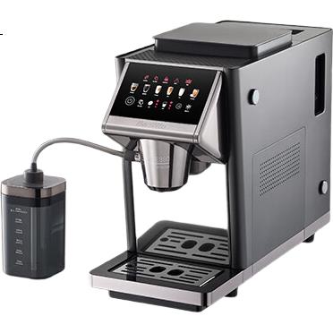 Кофемашина Barsetto BAE-LX1lite, автоматическая, с капучинатором, черная